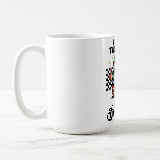 Lärarpresent | Jag Undervisar De Sötaste Små Snögu Kaffemugg (Vänster)