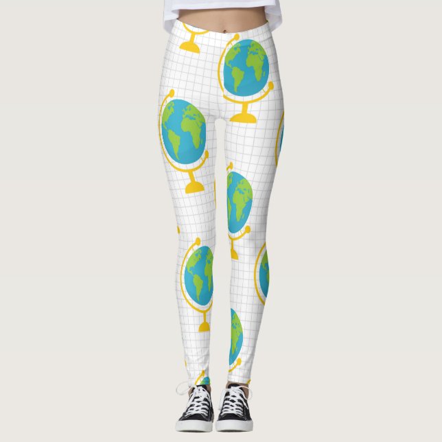 Lärarpresent | Konsten att undervisa Leggings (Framsida)