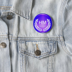 Lärarpris för hederlig Lila Mention Award Knapp