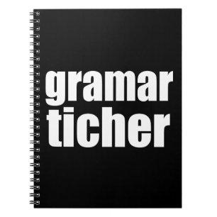 Lärarskämt i Grammar Anteckningsbok