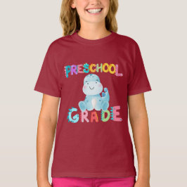 Lärarskolan i KLASS i Dinosaur Preschool T Shirt