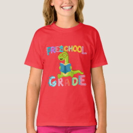 Lärarskolan i KLASS i Dinosaur Preschool T Shirt