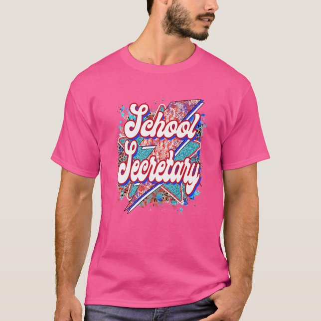 Lärarskollekerska blixt tillbaka till S T Shirt (Framsida)