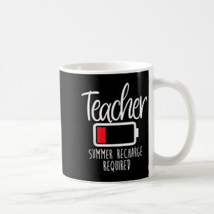 Lärarsommaravgift som krävs förra dagen, skola W Kaffemugg