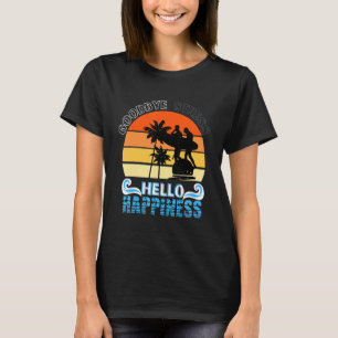 Lärarsommaren Stressa Hej Happity End T Shirt