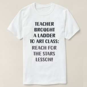 Lärarstege i aktion t shirt