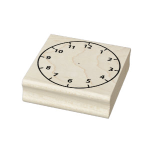 Lärarstöd för Tom Clock Ansikte Stämpel