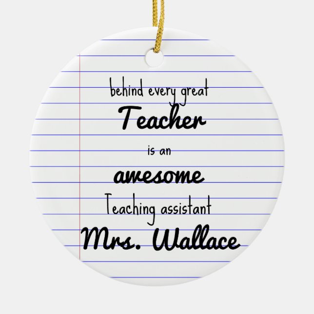 Lärarstöd till sjuksköterskeassistent TA Julgransprydnad Keramik (Framsidan)