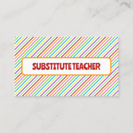 Lärarsubstituerad lärare