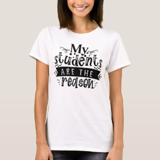 Lärarsuperheroes Studenter är orsaken till TShirt T Shirt