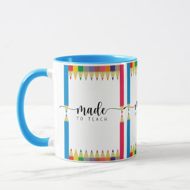 Lärarsuperhjältar tillverkade i Teach Combo Mugg (Vänster)