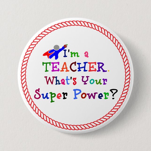 Lärarsuperhjälte Knapp (Framsida)