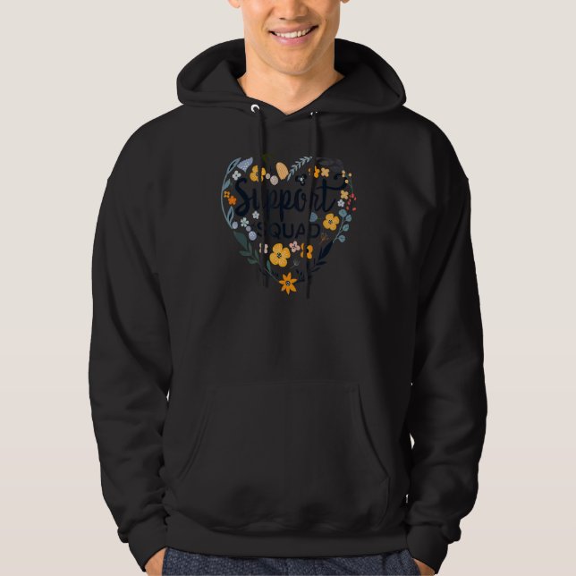 Lärarsupporttorgatorget för skolsupporttjänster hoodie (Framsida)