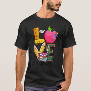 Lärarteam i andra Klass-besättningsmedlemmen i and T Shirt