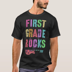 Lärarteamet Rockstar Firs Klass 1:a Sten Student T Shirt