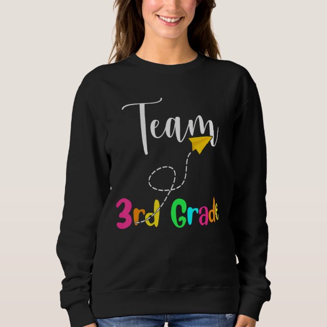 Lärarteamet Student Back to school 3:e Klass-torge T Shirt (Framsida)