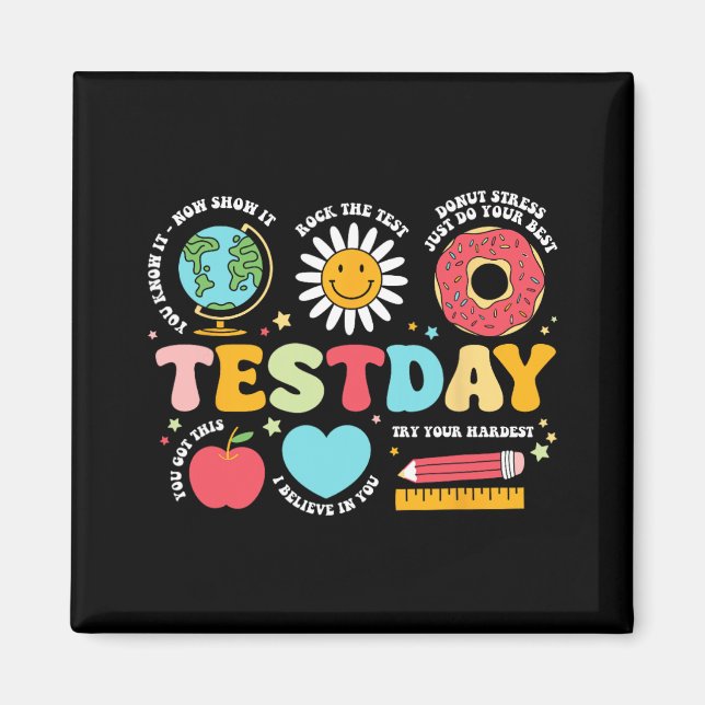 Lärartestdag Motivational Teacher Starr Te Magnet (Framsidan)