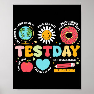 Lärartestdag Motivational Teacher Starr Te Poster
