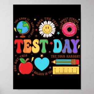 Lärartestdagen Motivational Teacher Starr Testin Poster