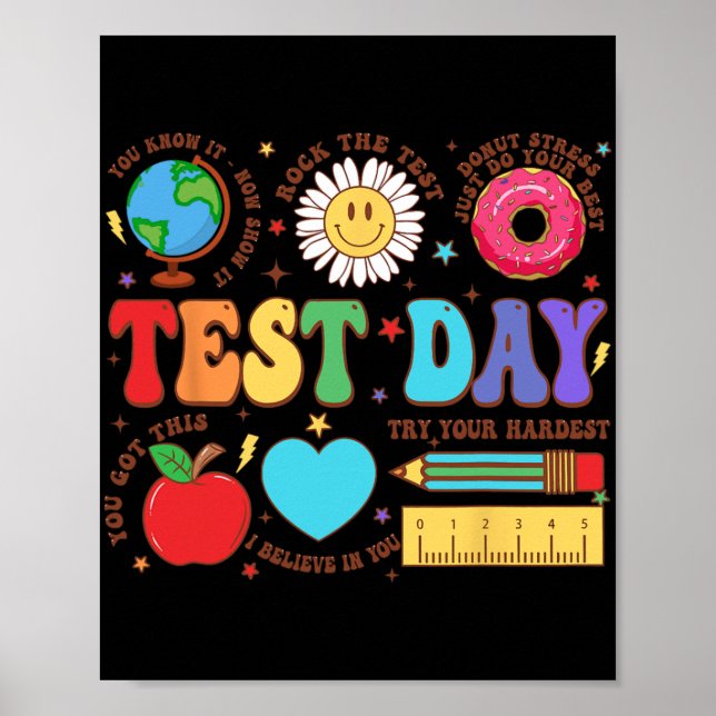 Lärartestdagen Motivational Teacher Starr Testin Poster (Framsidan)