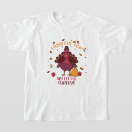 LärarThanksgiving som är tacksam för min lilla tur T Shirt