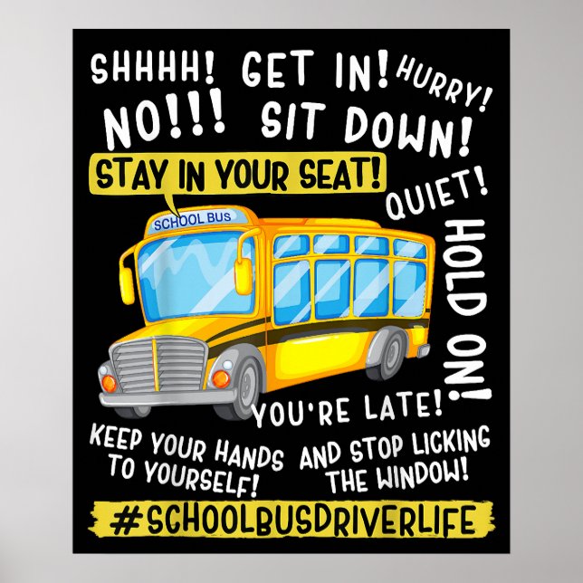 Lärartid i Buss förra dagen Poster (Framsidan)