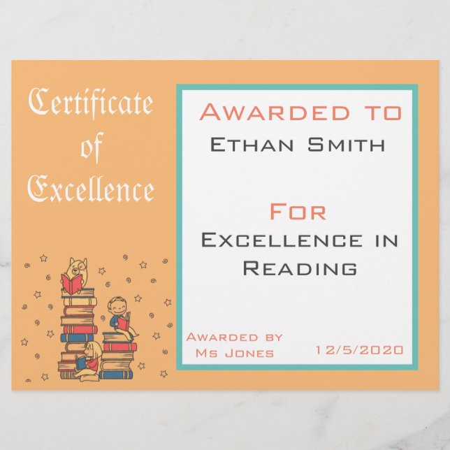 Lärartillägg för läsning (Framsida)