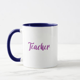 Lärartypografi Mugg