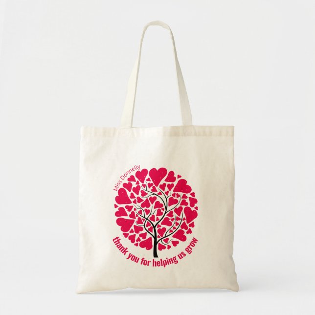 Läraruppskattning Gift Tote Bag Tygkasse (Framsidan)
