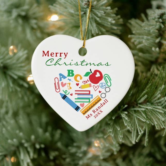 Läraruppskattning God jul Ornament (Träd)