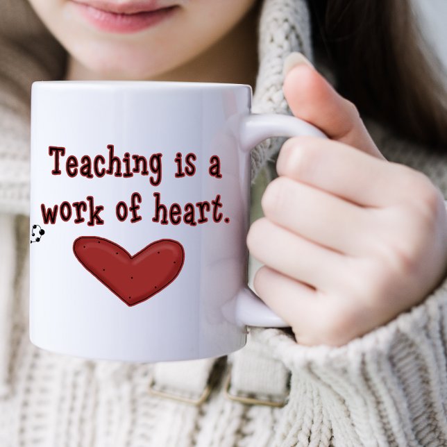 Läraruppskattning Heart Mugg (Skapare uppladdad)