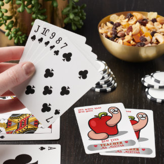 Läraruppskattning Mask i Apple Add Namn Casinokort