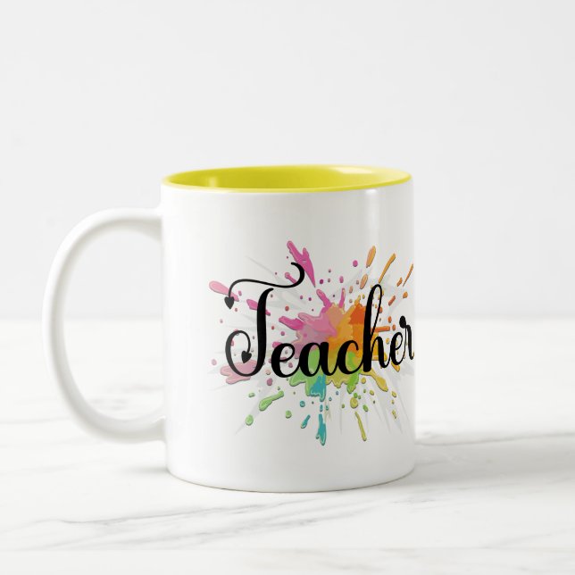 Läraruppskattning Mugg | Tack Gift (Vänster)