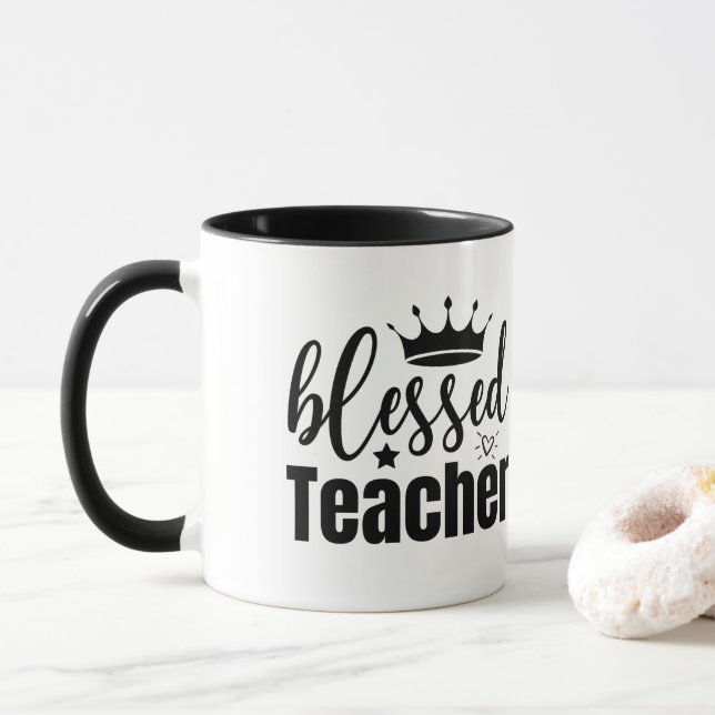 Läraruppskattning Mugg | Tack Gift (Med munk)