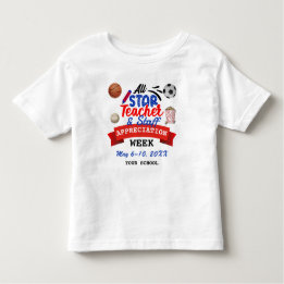 Läraruppskattningsvecka All Star School T Shirt