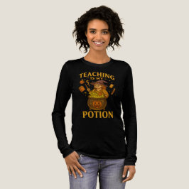 Lärarutbildning är min position Cute Halloween Lär T Shirt