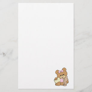 lärarutbildning i baby nalle brevpapper