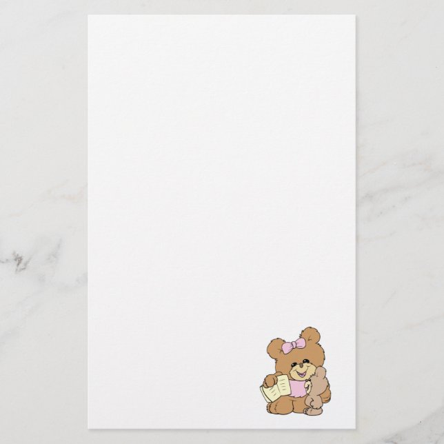 lärarutbildning i baby nalle brevpapper (Framsida)