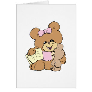 lärarutbildning i baby nalle hälsningskort