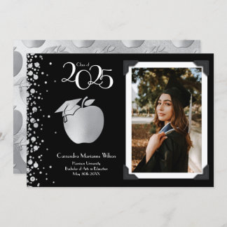 Lärarutbildning Silver Studenten Black Inbjudningar