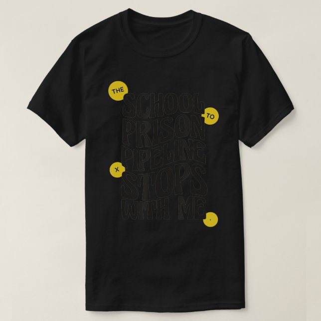 Lärarutbildning Skolan till fängelseledningen Sto T Shirt (Design framsida)