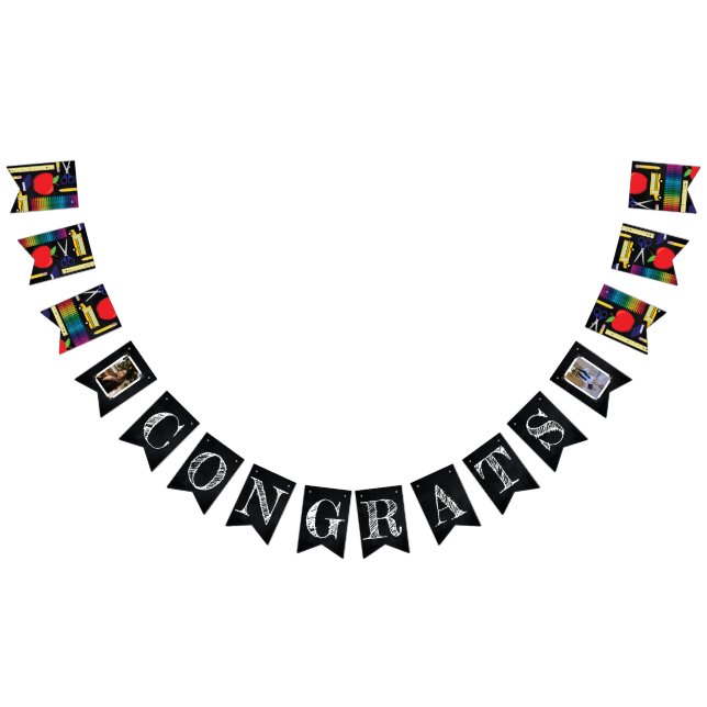 Lärarutbildningschalkboard Studenten Vimplar (Alla)