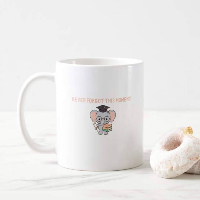 Lärarutexamen Rollig Elefant Kaffemugg (Med munk)