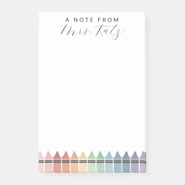 Lärarutvärderingscrawlning Post-it Block (Framsida)