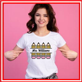 Lärarutvärderingspennan Back to school T Shirt
