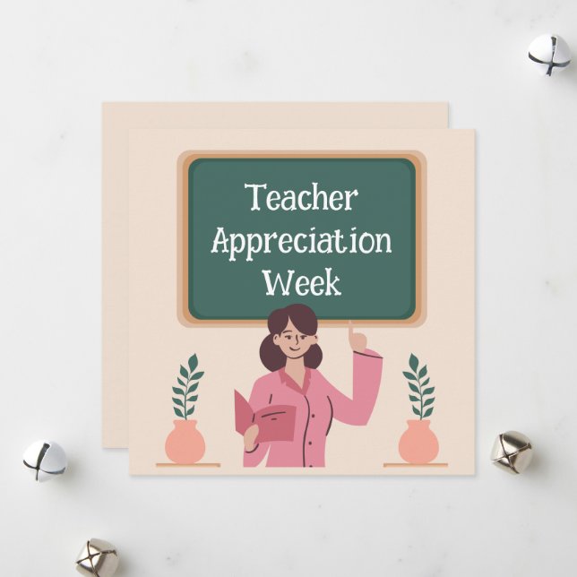 Lärarutvärderingsvecka Julkort (Fram/Back In Situ)