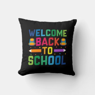 Lärarvälkommen Back to school Kudde