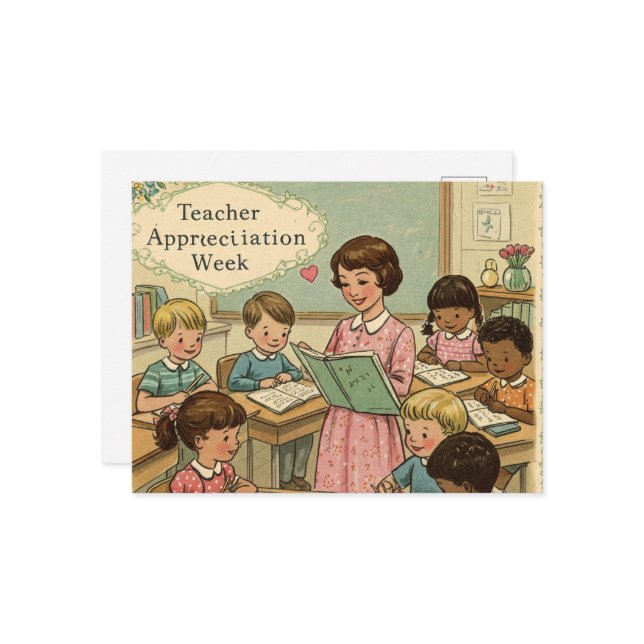 Lärarveckan Vykort (Fram/Back In Situ)