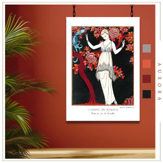 L'Arbre de Science (1914) av George Barbier Poster