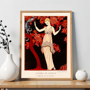 L'Arbre de science av George Barbier Poster